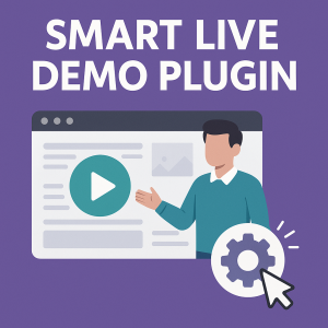 Smart Live Demo - WooCommerce products ke liye product-wise live demo button add karta hai.
